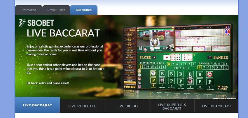 Giới thiệu trò chơi cá cược casino trực tiếp Sbobet Gioi thieu tro choi ca cuoc casino truc tiep Sbobet