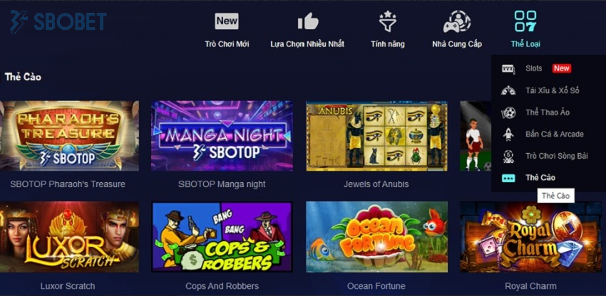 Cách tham gia sảnh thẻ cào Sbobet chi tiết Cach tham gia sanh the cao Sbobet chi tiet