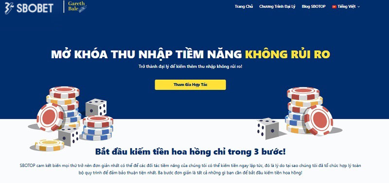 Tham gia dai ly Sbobet nhan hoa hong